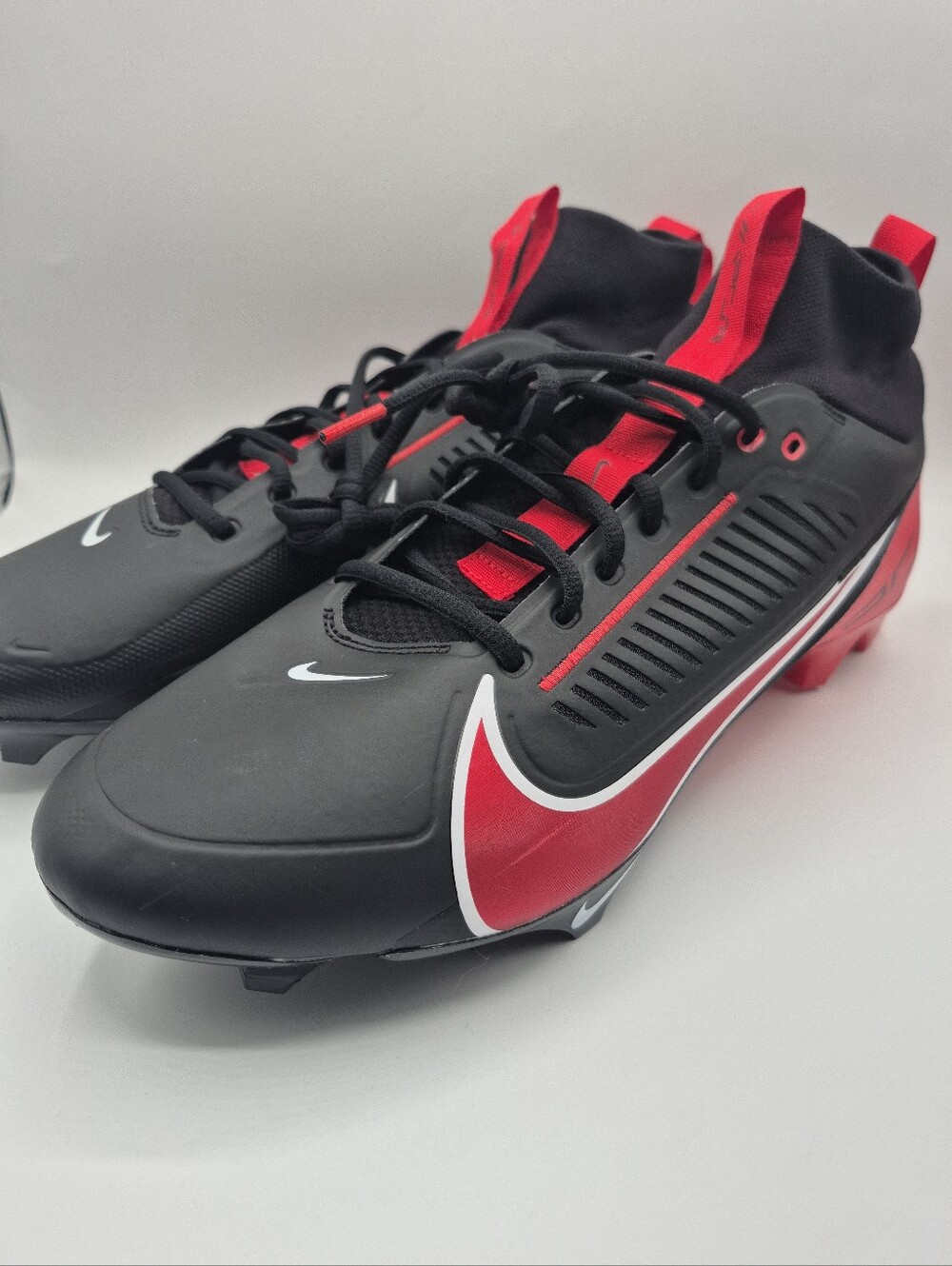 Nike Vapor Edge Pro 360 2 TB Football Cleats FN7759-006 Size 15 Black Red New - Picture 2 of 8
